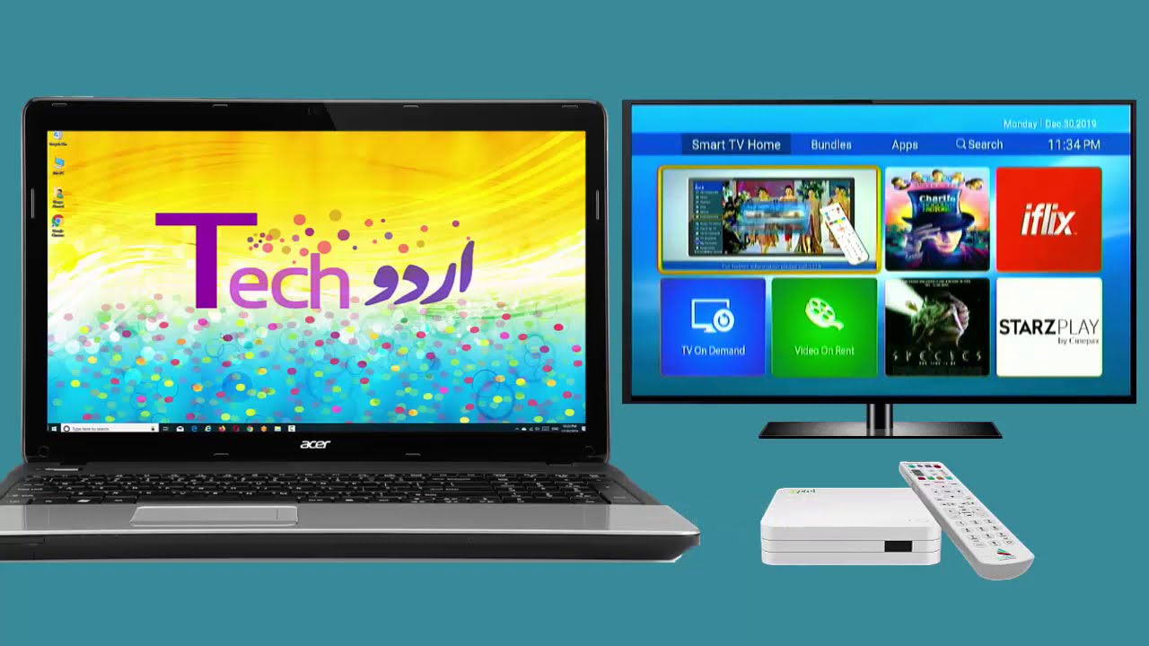 Play And Share PC Videos On PTCL Smart TV Box | STREAM PC VIDEOS ON TV