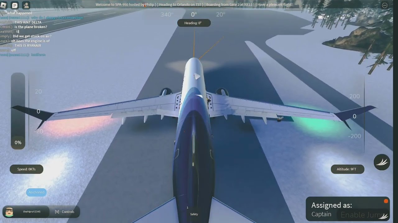 South Pacific Airways | Captain POV | 737-800