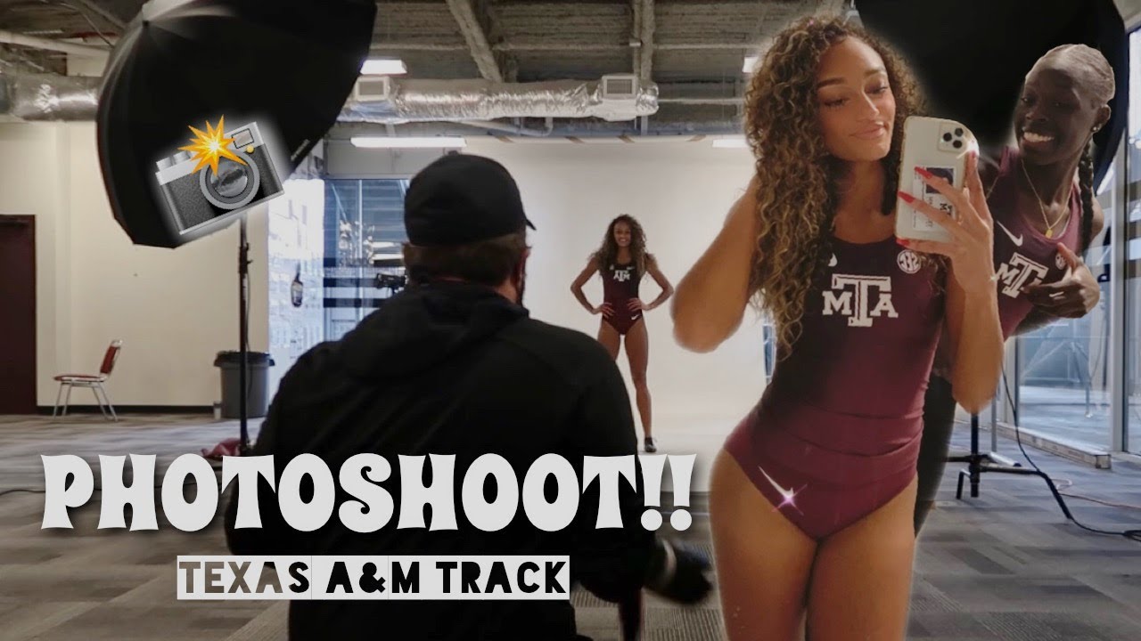 T&F PHOTOSHOOT DAY | Texas A&M