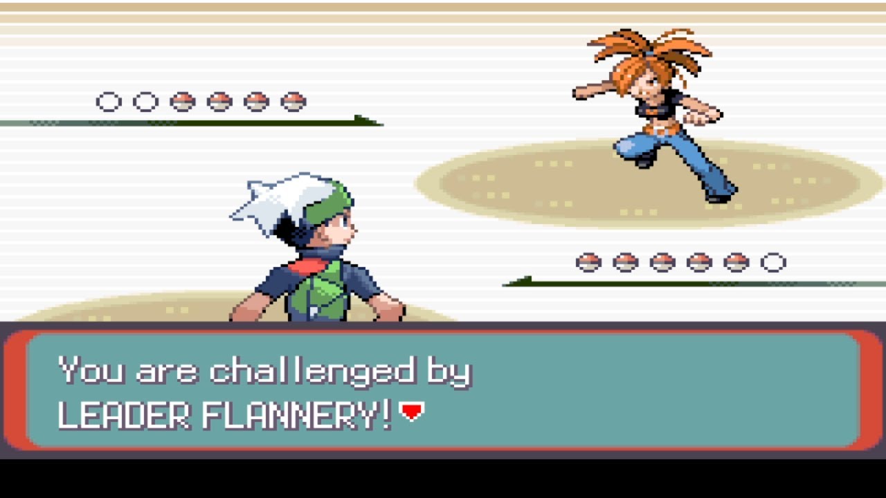 Pokemon Contemporary Emerald - Gym Leader Flannery