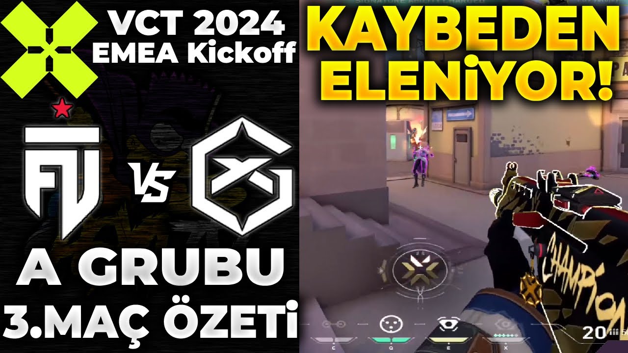 FUT vs GIANTX 3. MAÇ ÖZETİ | VALORANT 2024 EMEA Kickoff