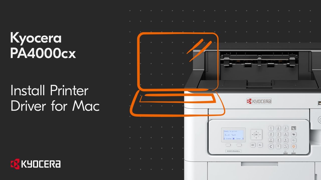 PA4000cx Install Printer Driver for Mac