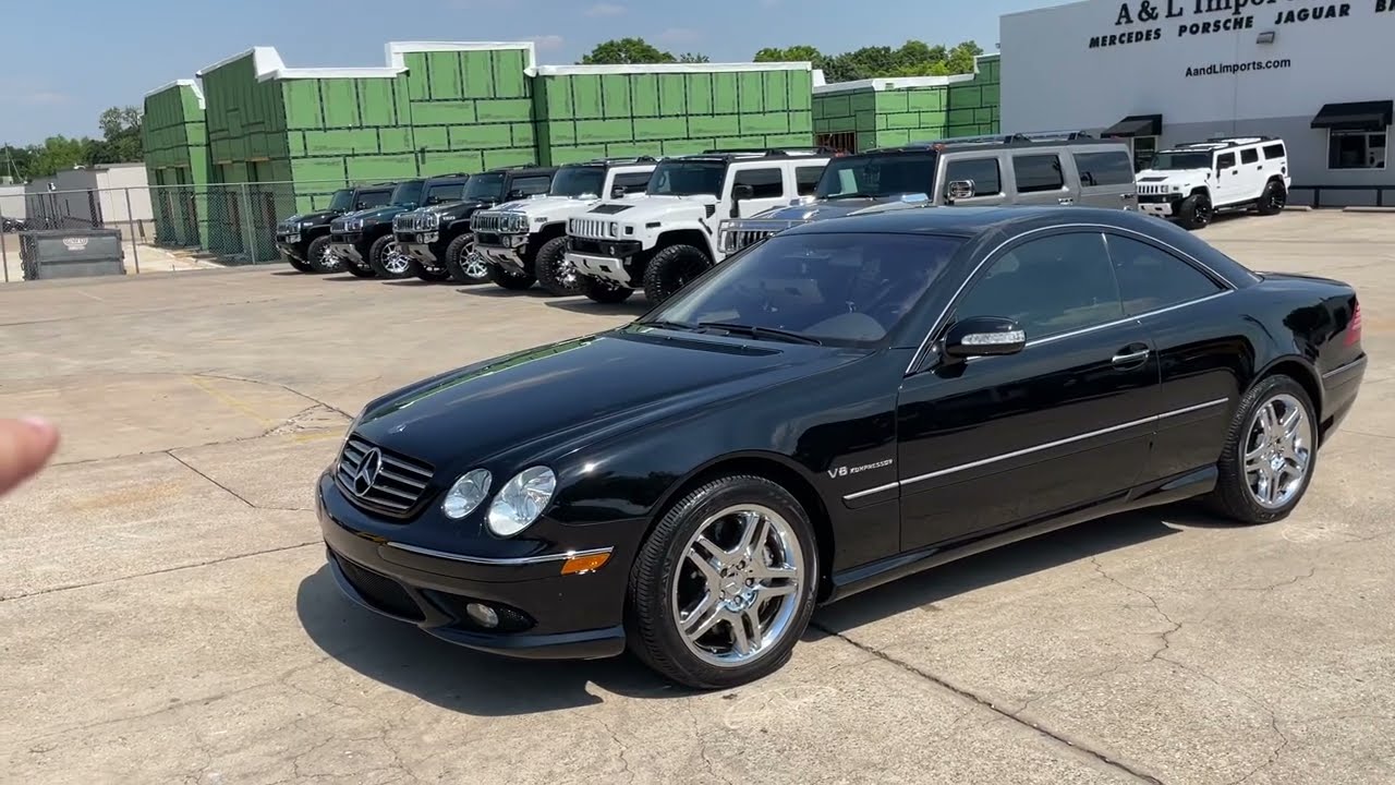 2003 Mercedes Benz CL55 AMG - 51k miles - 1-owner - Texas Car - original