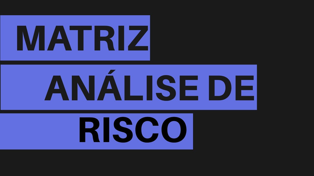 AN&Aacute;LISE DE RISCO