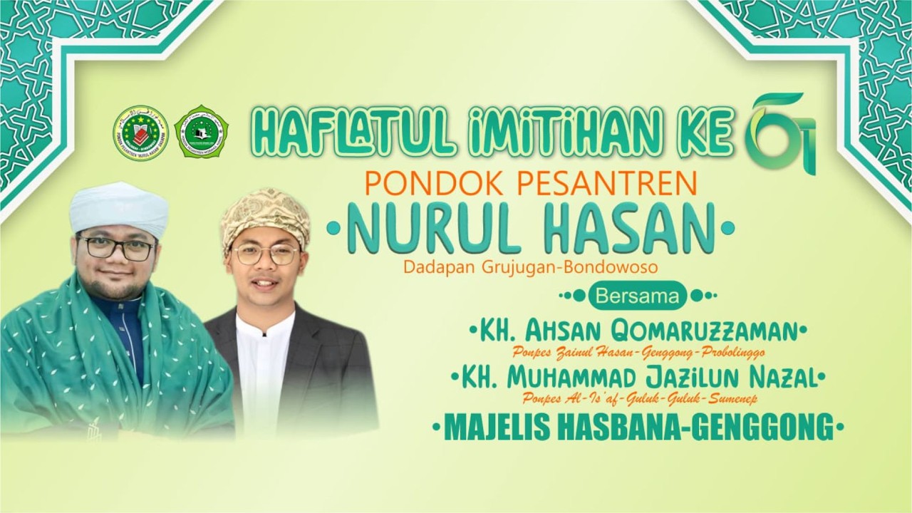 🔴MALAM PUNCAK PENGAJIAN AKBAR PONDOK PESANTREN NURUL HASAN