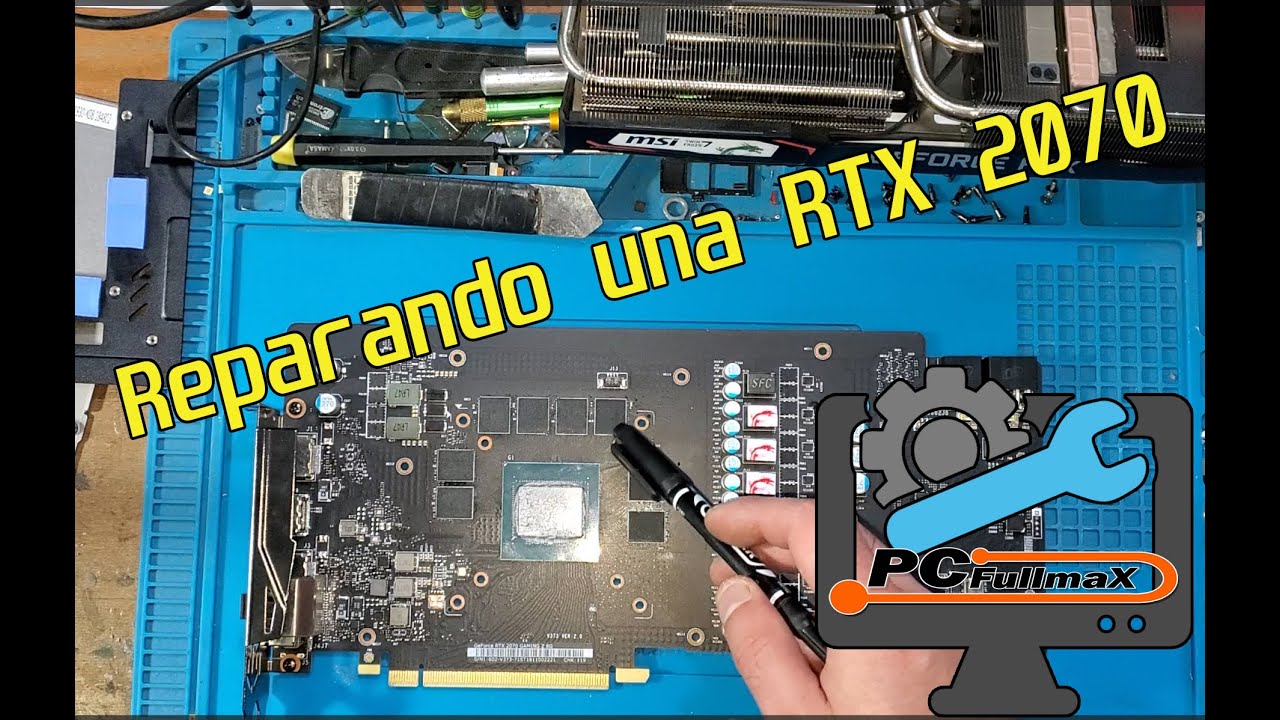 Reparación RTX 2070 Vram