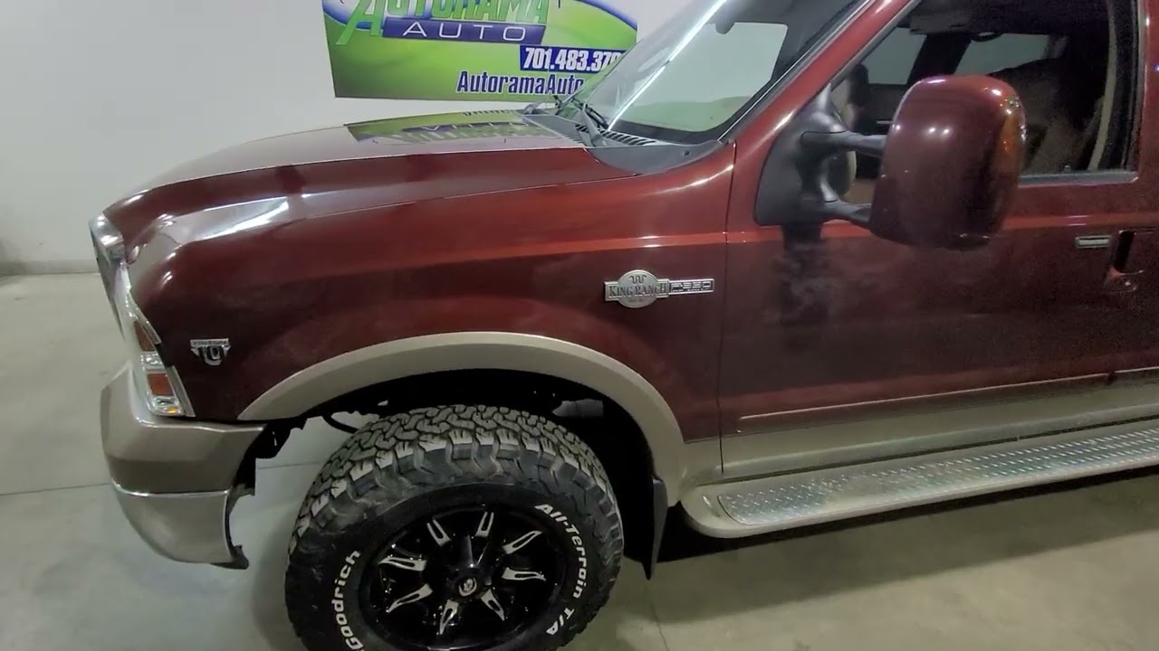 Ford Excursion King Ranch 2005 года, 6 дверей, пробег 90 000 миль