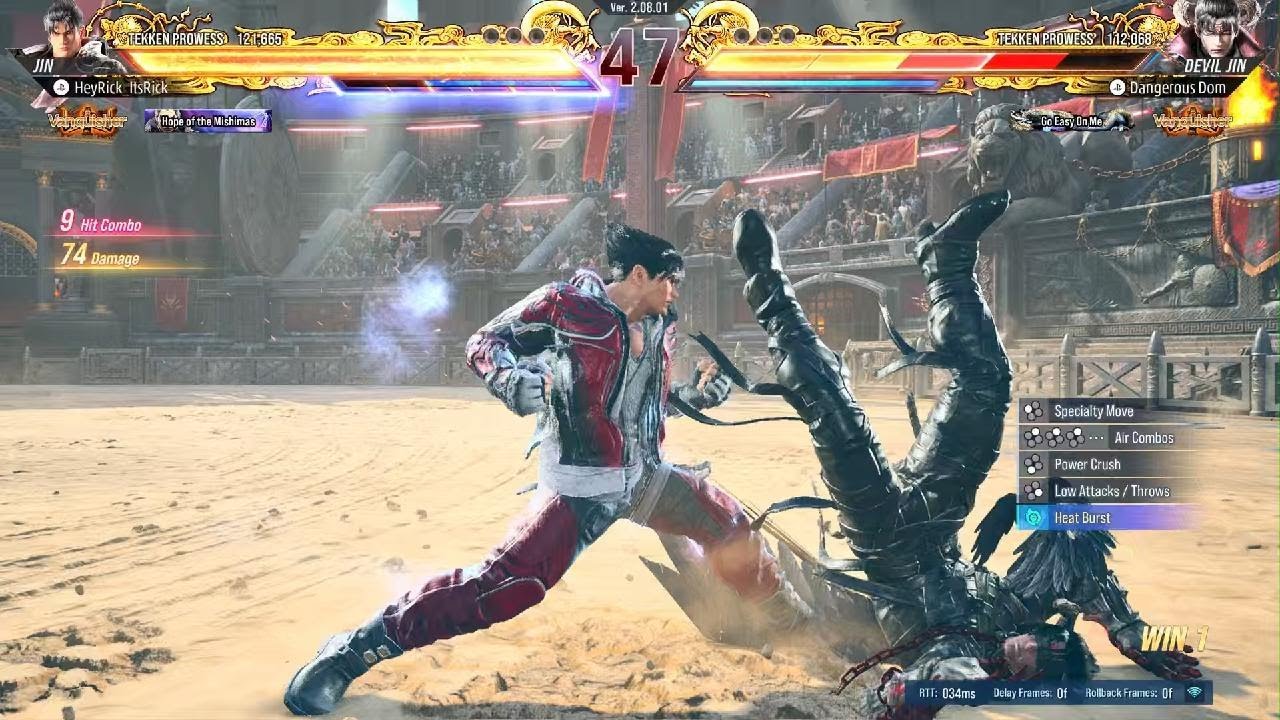 Jin Gameplay