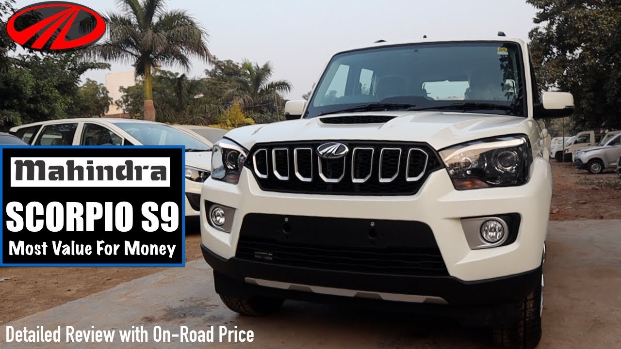 Scorpio S9 2018 New Model Detailed Review with On Road Price | Scorpio S9 Interior,Features
