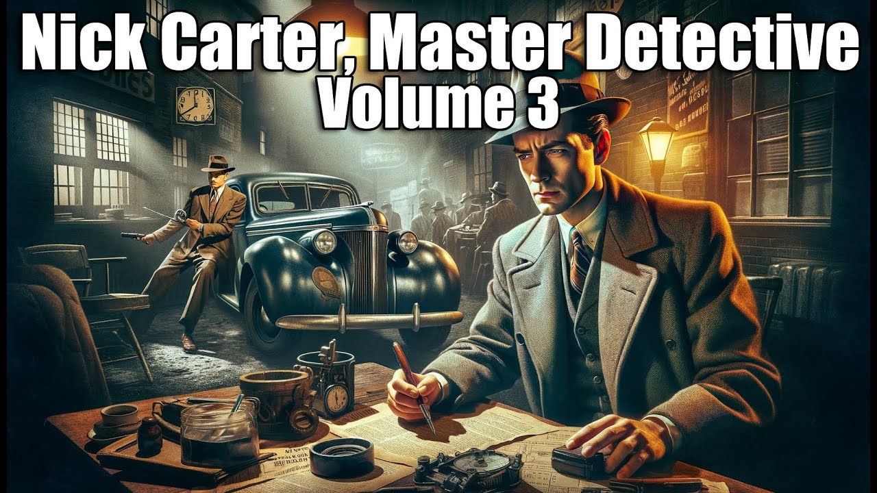 Nick Carter, Master Detective Vol 3 - 8+ hrs #otr #blackscreen #detective #nickcartermasterdetective