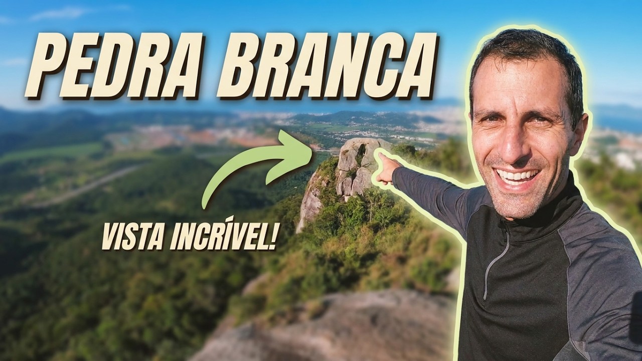 Como é a trilha da PEDRA BRANCA, na Grande Florianópolis? (490m)