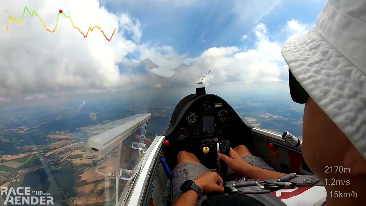 Dolhin Flying - Standard Cirrus Český ráj - 4x zrychleno
