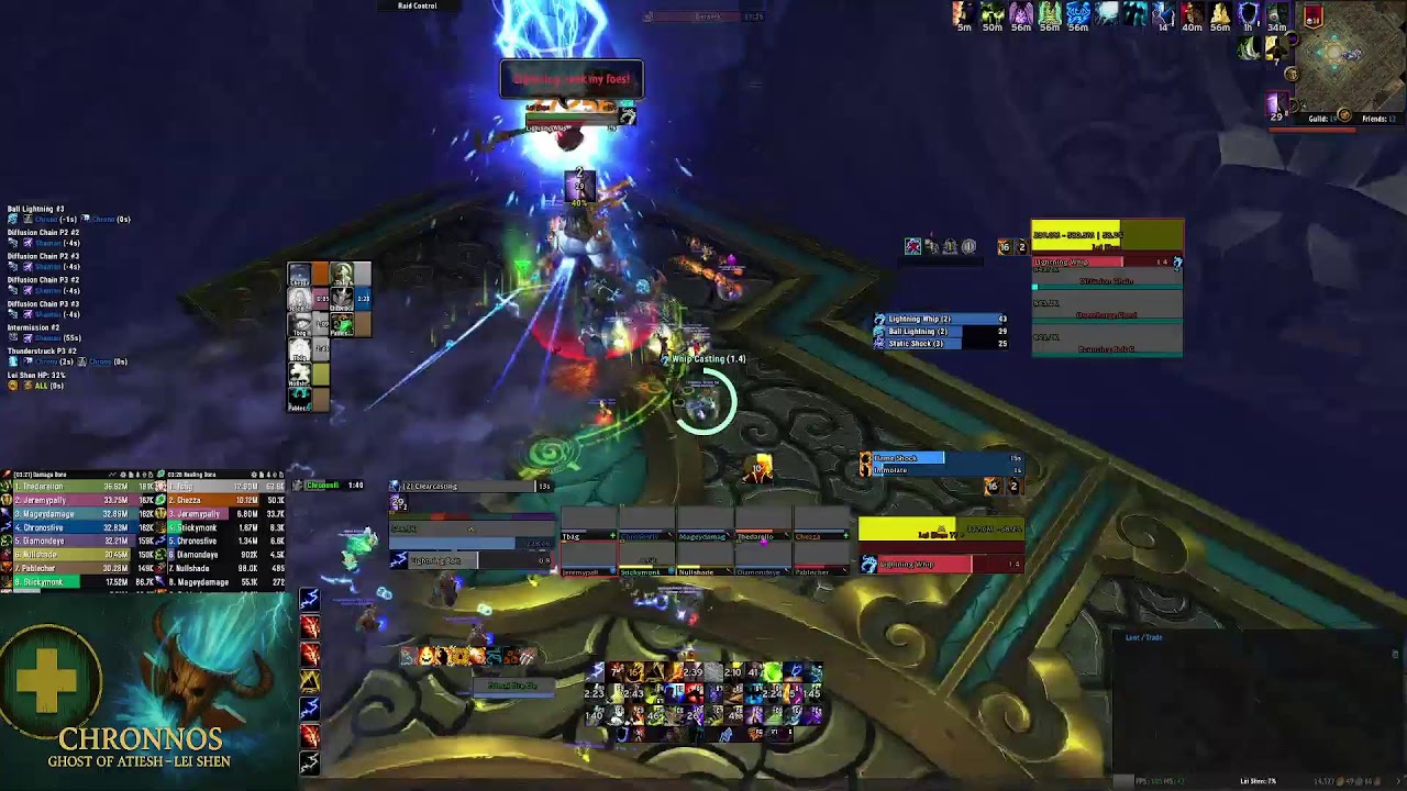 Team JK run, on Heroic LeiShen