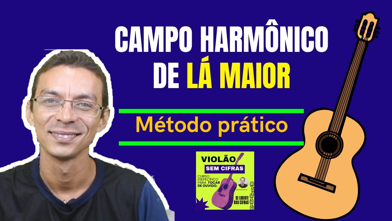 🔴LIVE 17: Descomplicando o CAMPO HARMÔNICO DE LÁ MAIOR | Professor Marcos