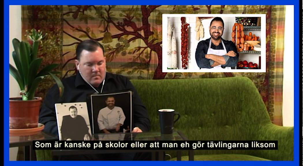 Carl Magnus intervjuar Sveriges M&auml;sterkock Amir Kheirmand