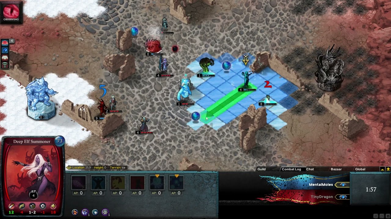 TinyDragon (ST Frost) VS MentalMoles (UD Deathbenefit) - Poxnora