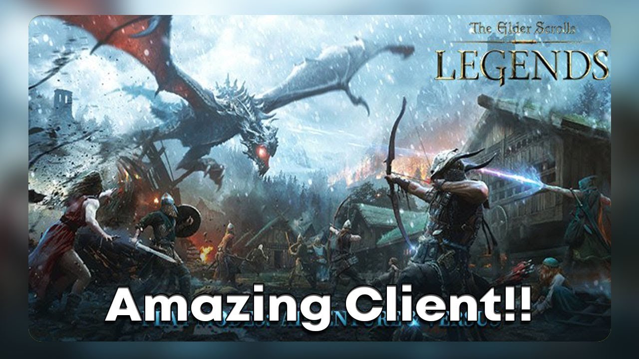 The Asian Client is Amazing! - Showing Off Features -The Elder Scrolls Legends