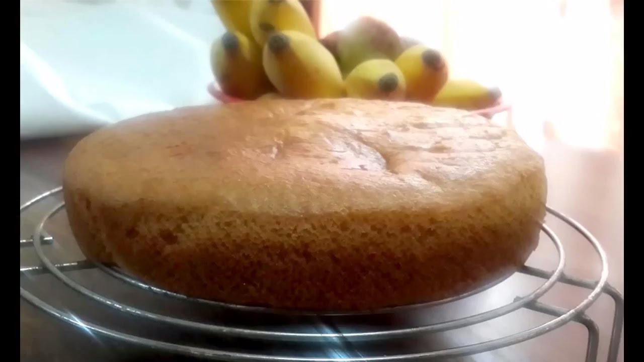 Moist and Spongy Eggless Vanilla Cake