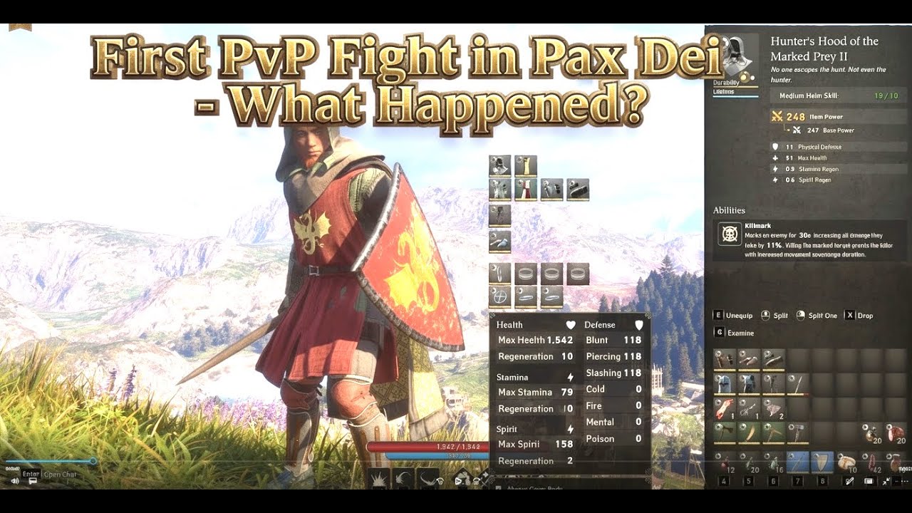 First PvP Fight in Pax Dei - What Happened?