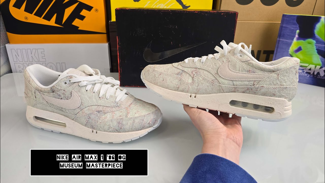 Nike Air Max 1 '86 OG Museum Masterpiece - On Feet and Check - 86%