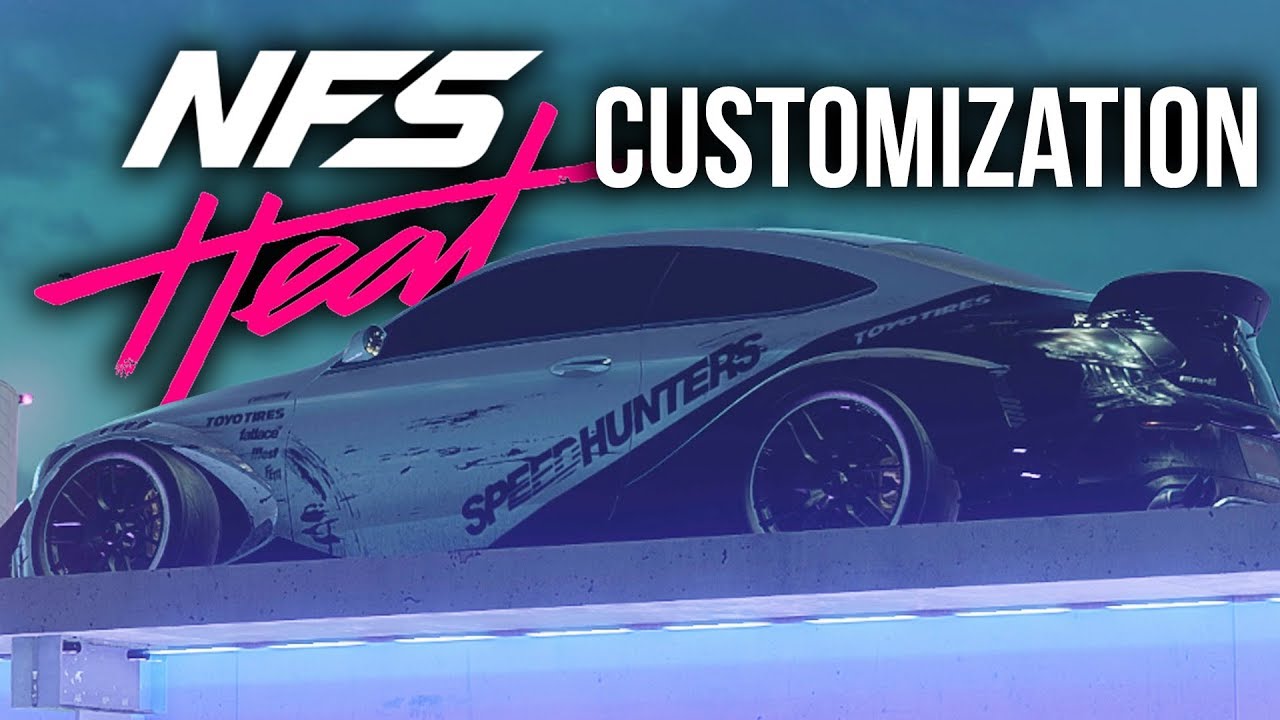 NFS HEAT MERCEDES-AMG C63 Customization / Speed Wrap