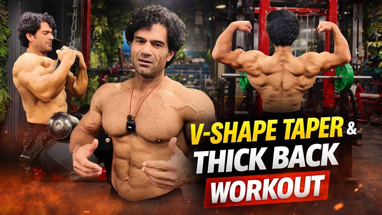 How to Build a V-Shape Back | Championship Workout