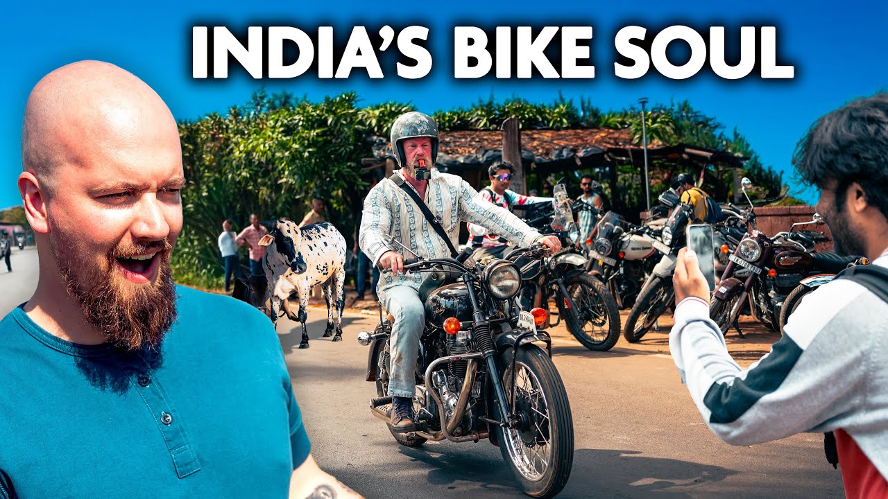 Goa Went OFF! Bikers, Selfies, and Pure India Energy 🇮🇳❤️