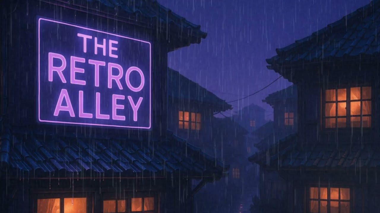 🌙 The Retro Alley &ndash; Relaxing Rainy Night Lofi Ambience