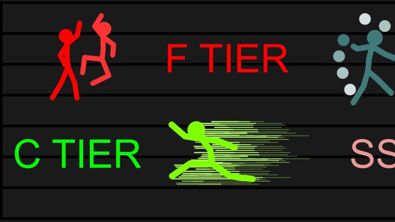 EPIC STICKMAN TIER LIST!