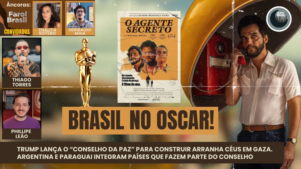 O Agente Secreto concorre a 4 Oscars,incluindo Melhor Filme; brasileiro de Sonhos de Trem é indicado