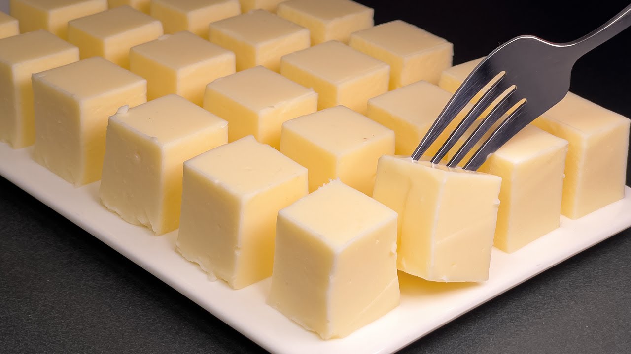 Kaufen Sie keinen KÄSE! 1 kg Käse aus 1 Liter Milch in nur 10 Minuten!