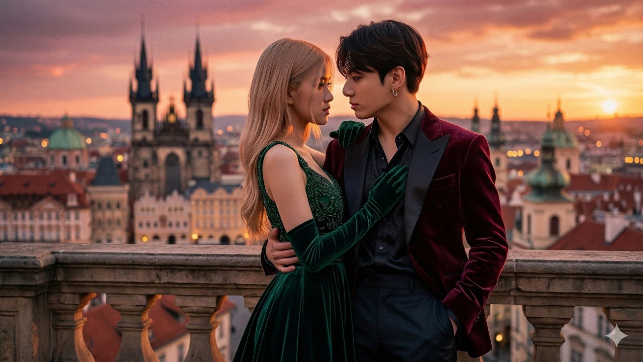 Jungkook ft ROSÉ – Electric Hearts ⚡ (K-Pop EDM Anthem 2026) | Official AI Music