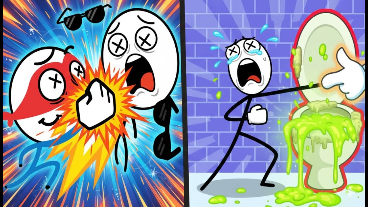 ATTACK DRAW LINE vs GRAB CRAZY - STICKMAN Gameplay Double Mobile Games (Android/ios)