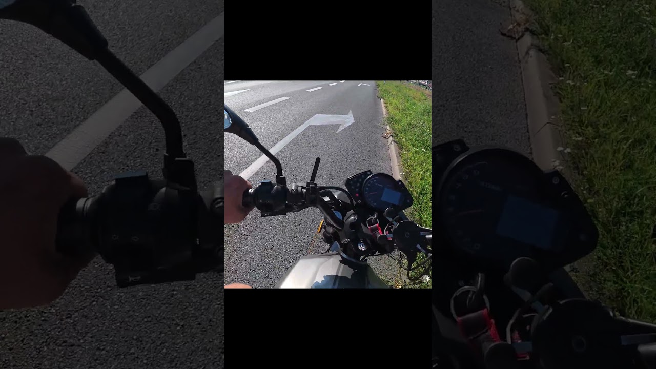 Jazda motocyklem bez manetki ,Zarwana linka gazu