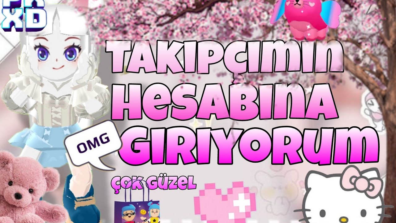 Takipçimin hesabına girdim😻PKXD OYNUYORUZ🫂😋[BUG OLDU][PKXD]#kesfet #pkxd #000 