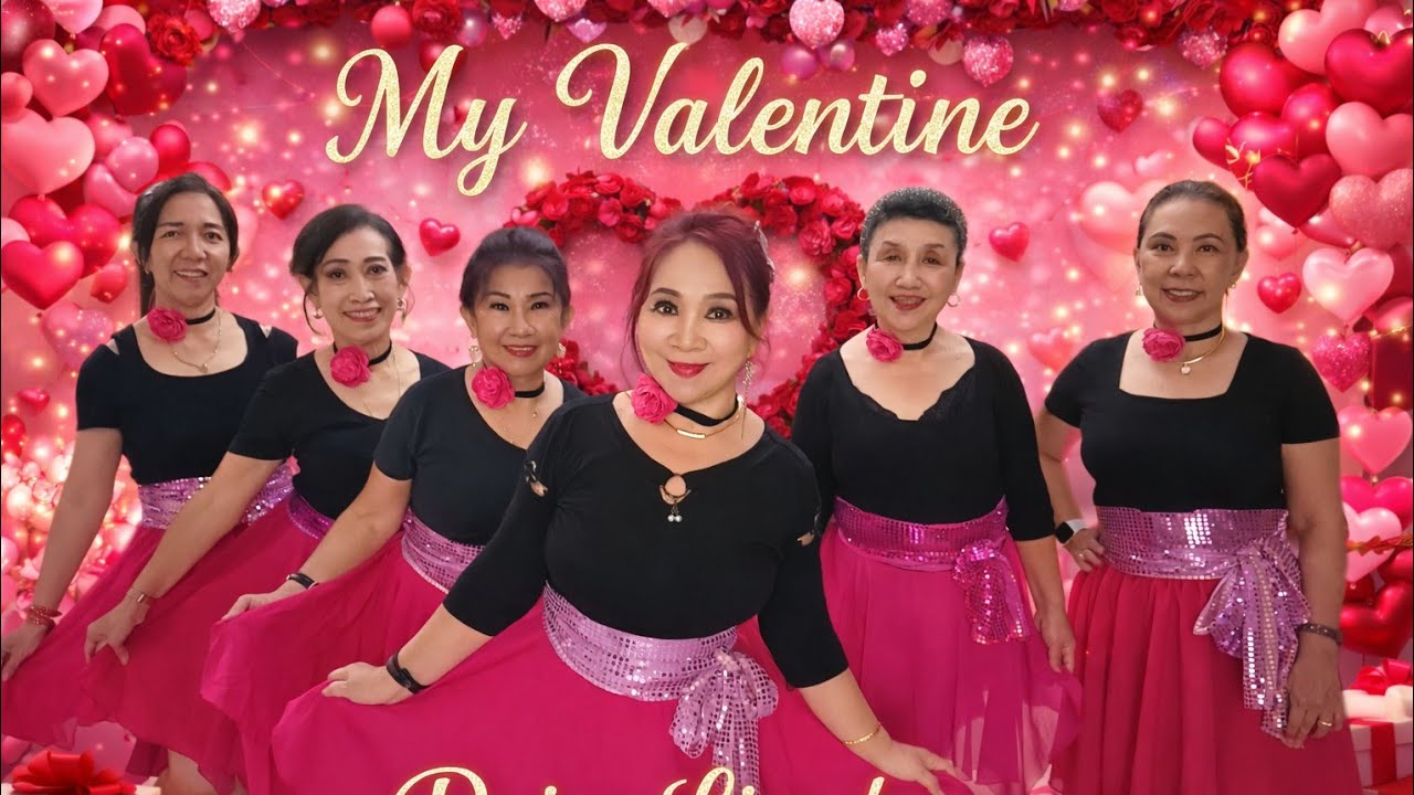 MY VALENTINE LINE DANCE/ Demo by Daisy LD ( Fancy ) 11.2.2026