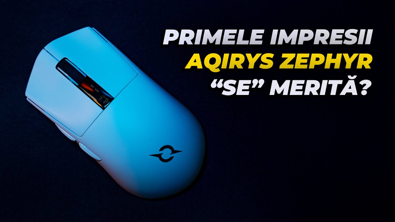 SUSPECT acest mouse AQIRYS Zephyr *sunt doar primele impresii*
