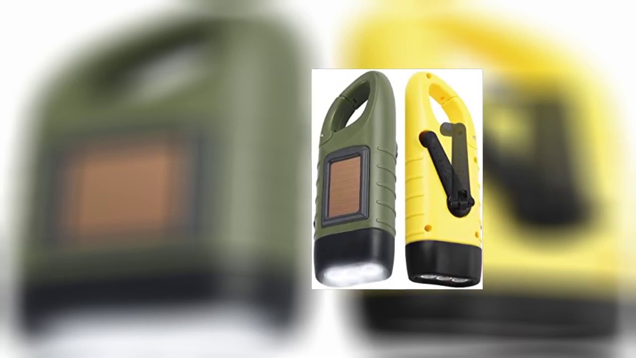 Review: Simpeak [ 2-Pack] Hand Crank Solar Powered