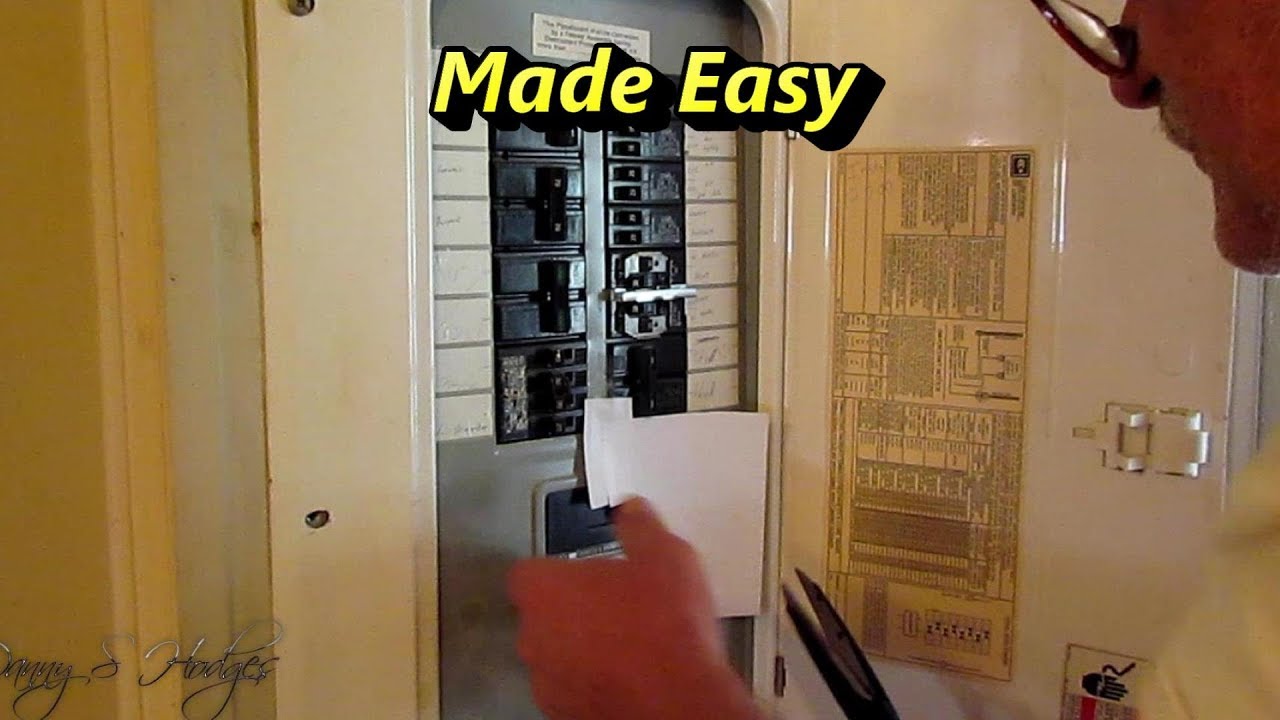 How To Make A Generator  Interlock For Your Breaker Box