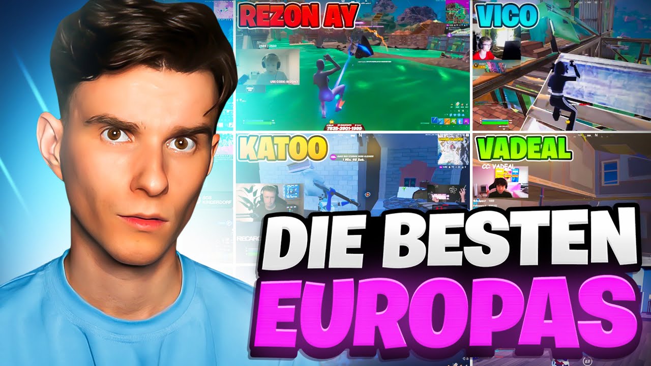 SO spielen die BESTEN Fortnite SPIELER EUROPAS! 🏆 - (Solo Victory Cash Cup Viewingparty 6)