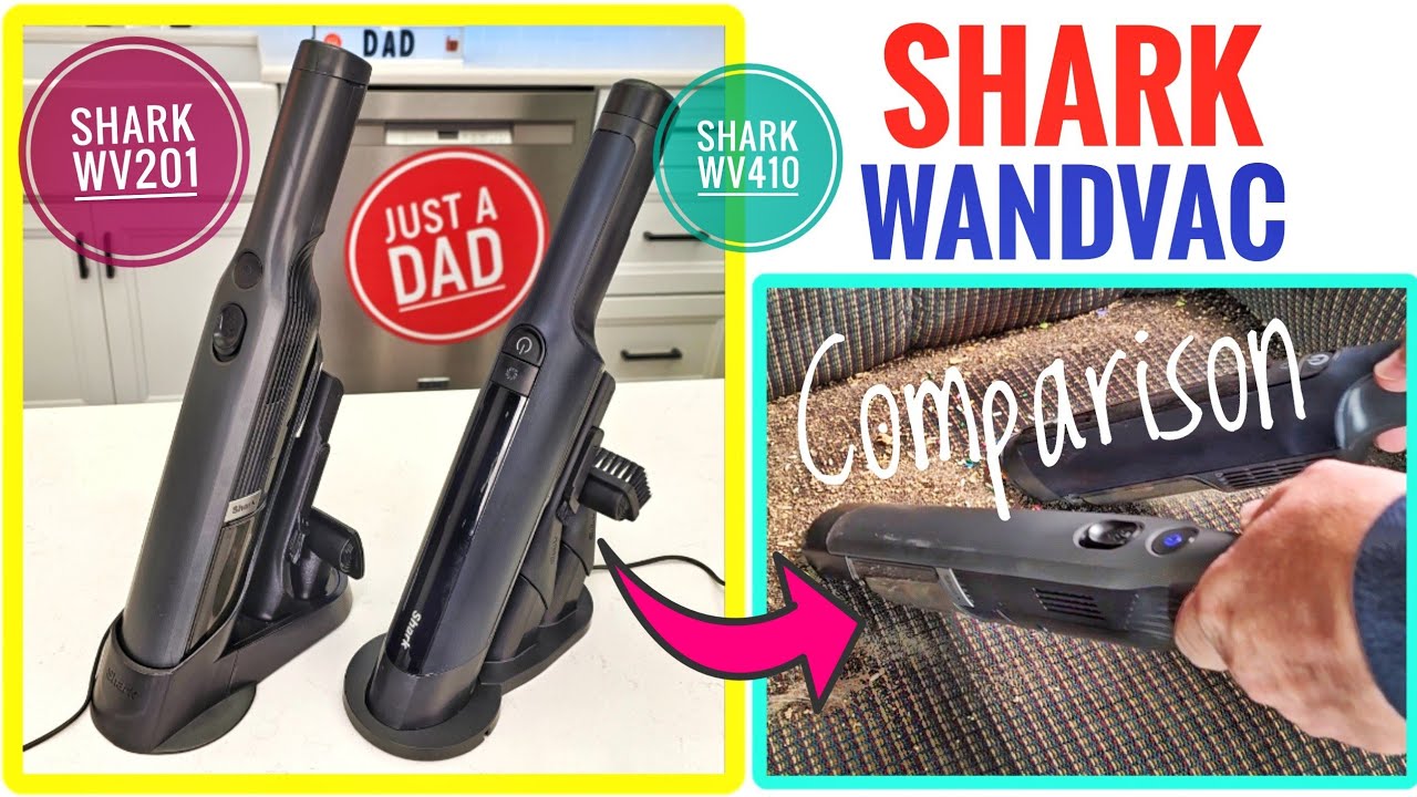 Shark WANDVAC Cordless Hand Vacuum Comparison WV410 vs WV201