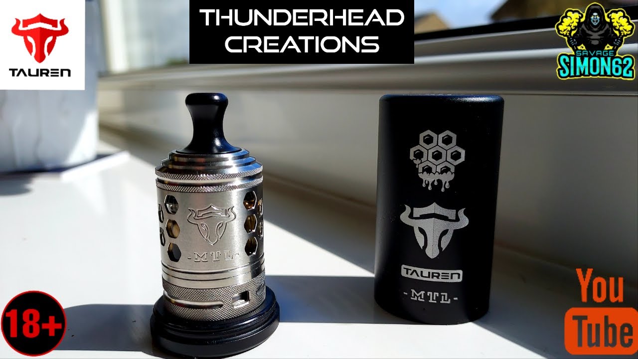 THC  TAUREN MTL RTA / REVIEW #thunderheadcreations#taurenmtlrta#mtlrta 🔞