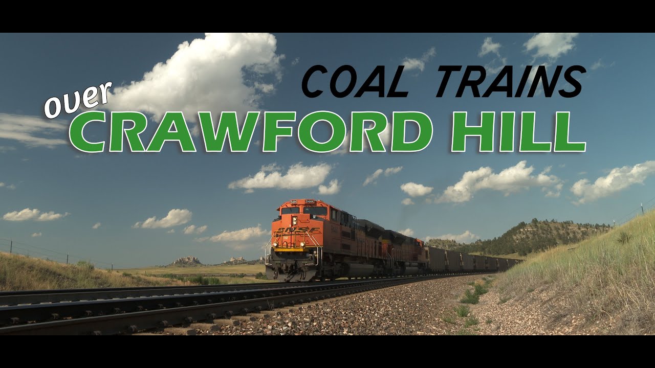 Coal Trains over Crawford Hill, Nebraska