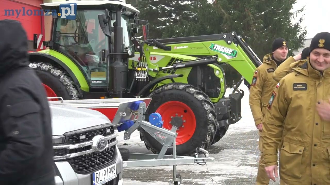 Od magazynów przez maszyny po radiostacje. Samorządowcy Łomży i powiatu inwestują w bezpieczeństwo