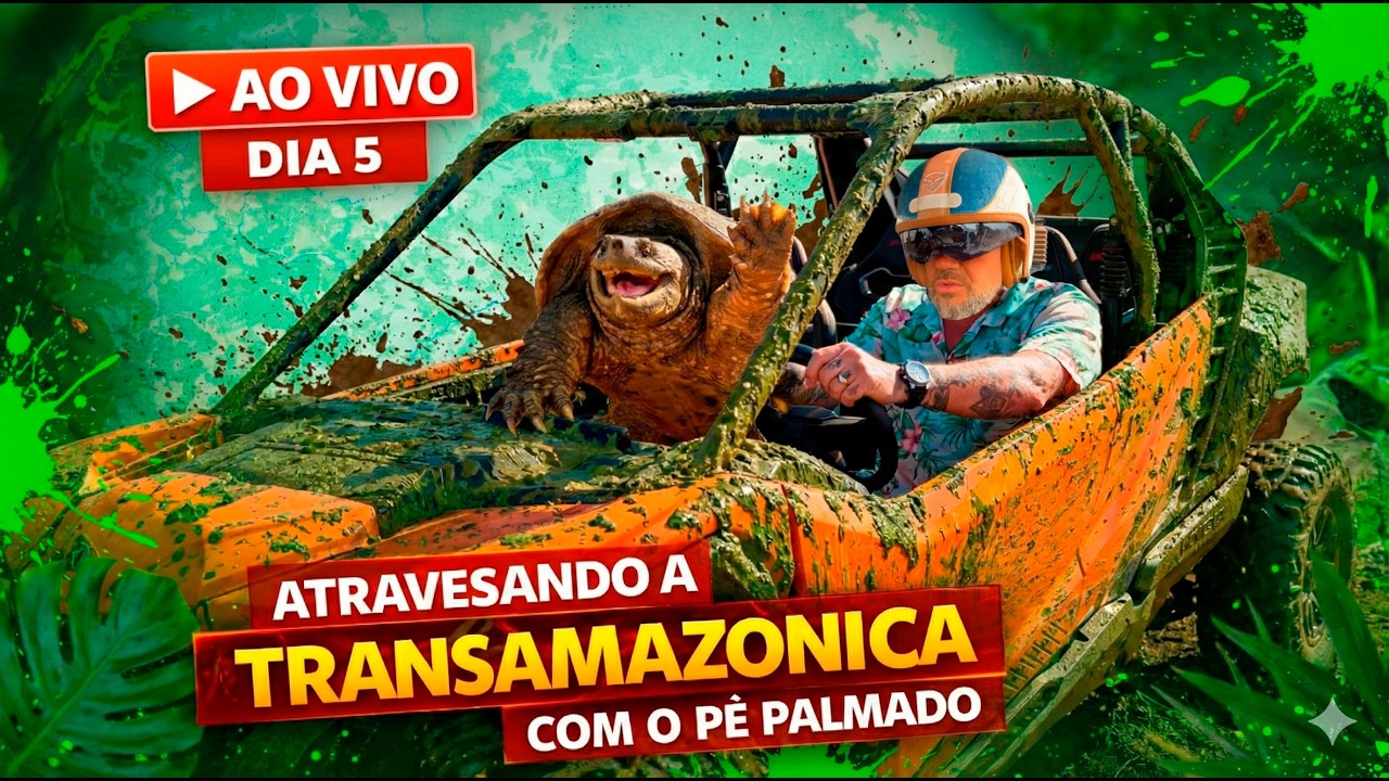 🔥 TRANSAMAZÔNICA DIA 5 PT 1 - SERÁ QUE VAI DAR TEMPO DE CHEGAR EM MANAUS?
