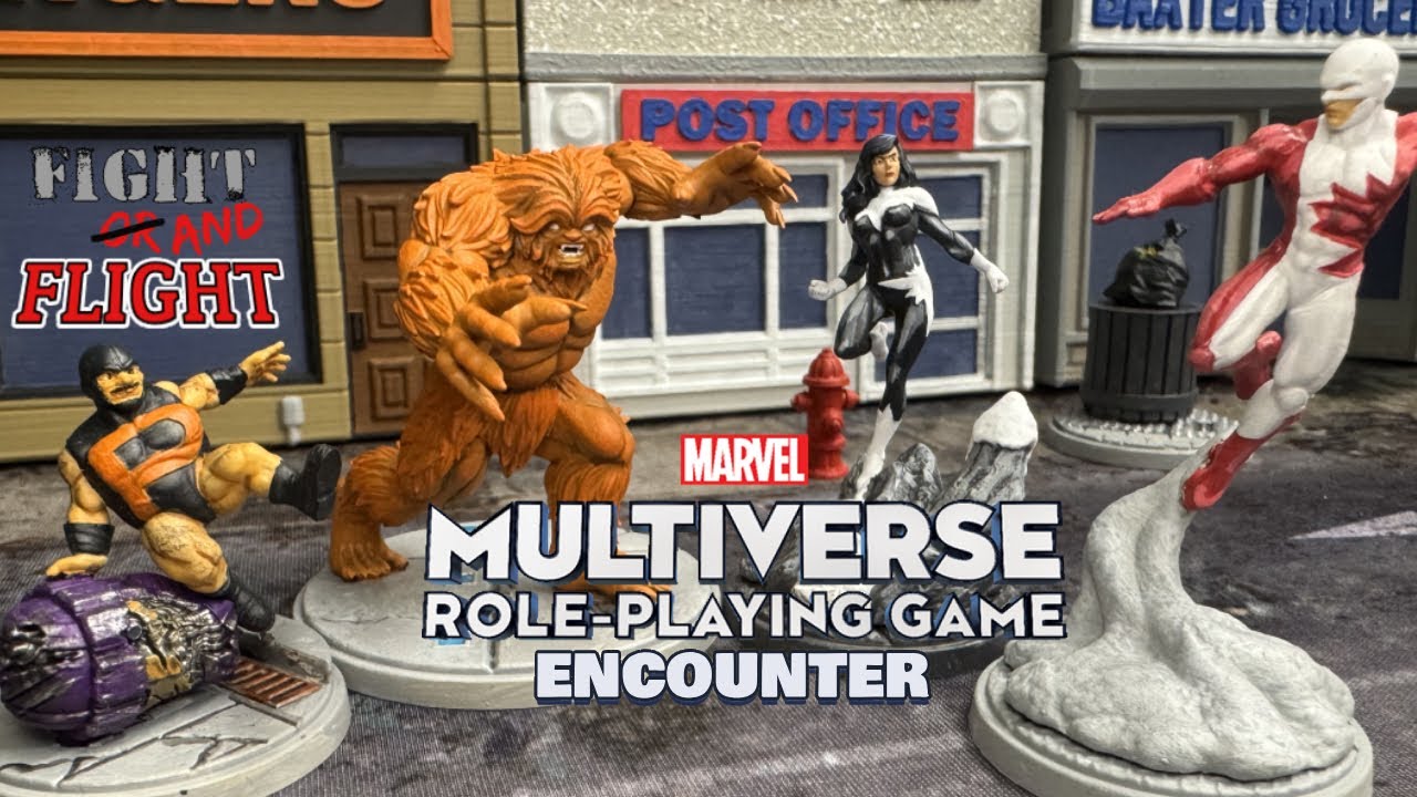 FIGHT AND FLIGHT - A Marvel Multiverse RPG Encounter Featuring Alpha Flight