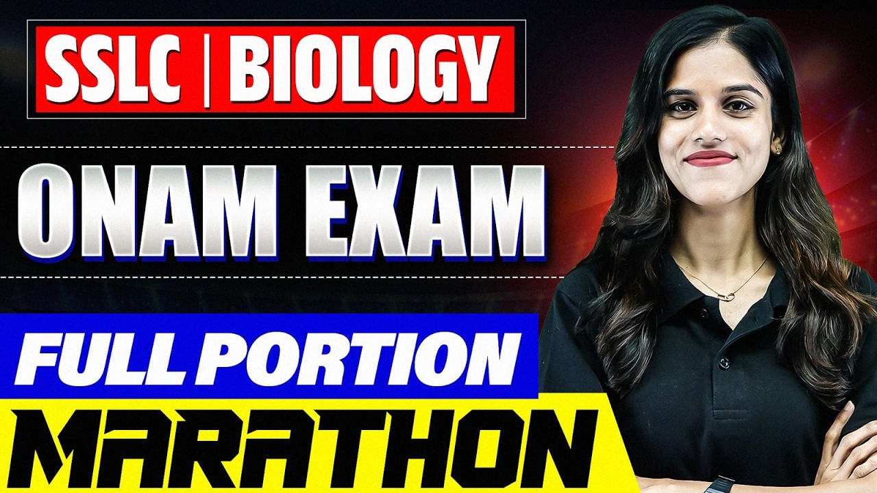 SSLC Biology Onam Exam Full Portion Marathon | Kerala Board