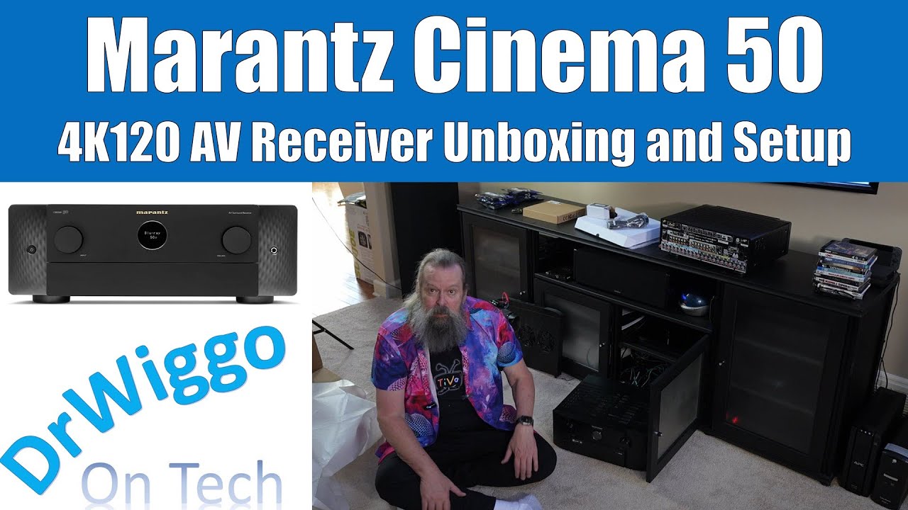 Marantz Cinema 50 AV Receiver Unboxing and Setup