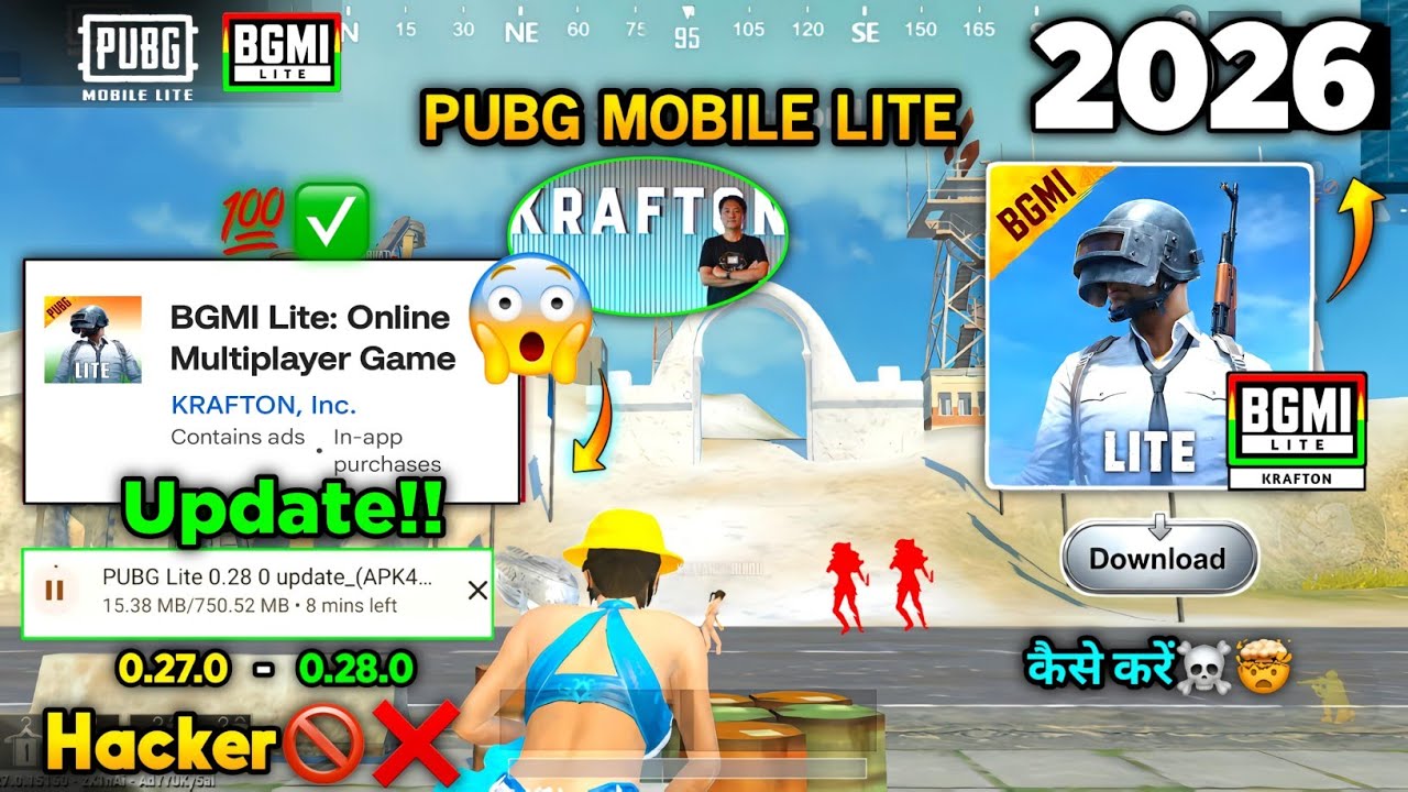 😱How To Download Pubg/Bgmi Lite🤯 Update! 2026? | Bgmi Lite Back!☠️ | Best Vpn? For Pubg Lite😳 2026 🔥