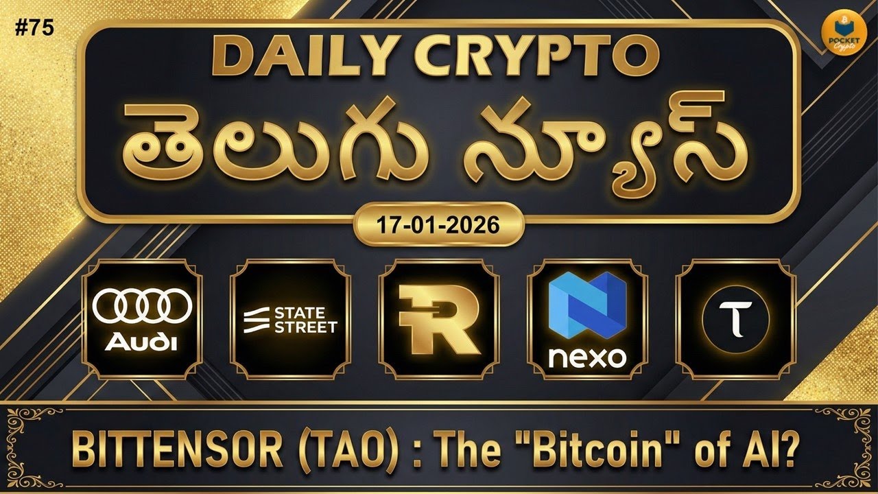 ⚠️ Massive $282M Hack Alert | 🧠 Bittensor (TAO) Explained | 🗓️ 17-01-2026 | Daily Crypto Telugu News